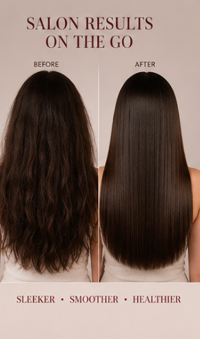 Cherry Charm Portable Hair Straightener