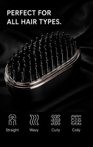 Cherry Charm Portable Hair Straightener