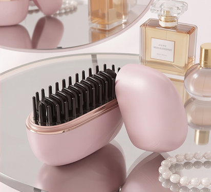 Cherry Charm Portable Hair Straightener